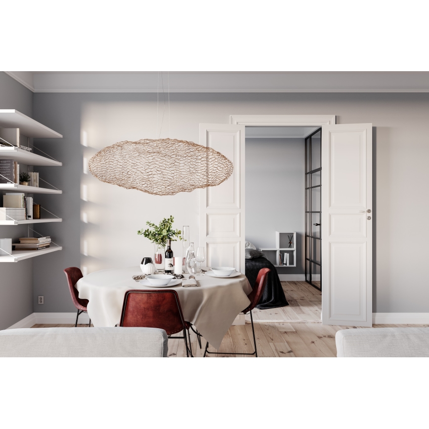 ByRydens - LED Lühter HAYDEN LED/20W/230V kuldne