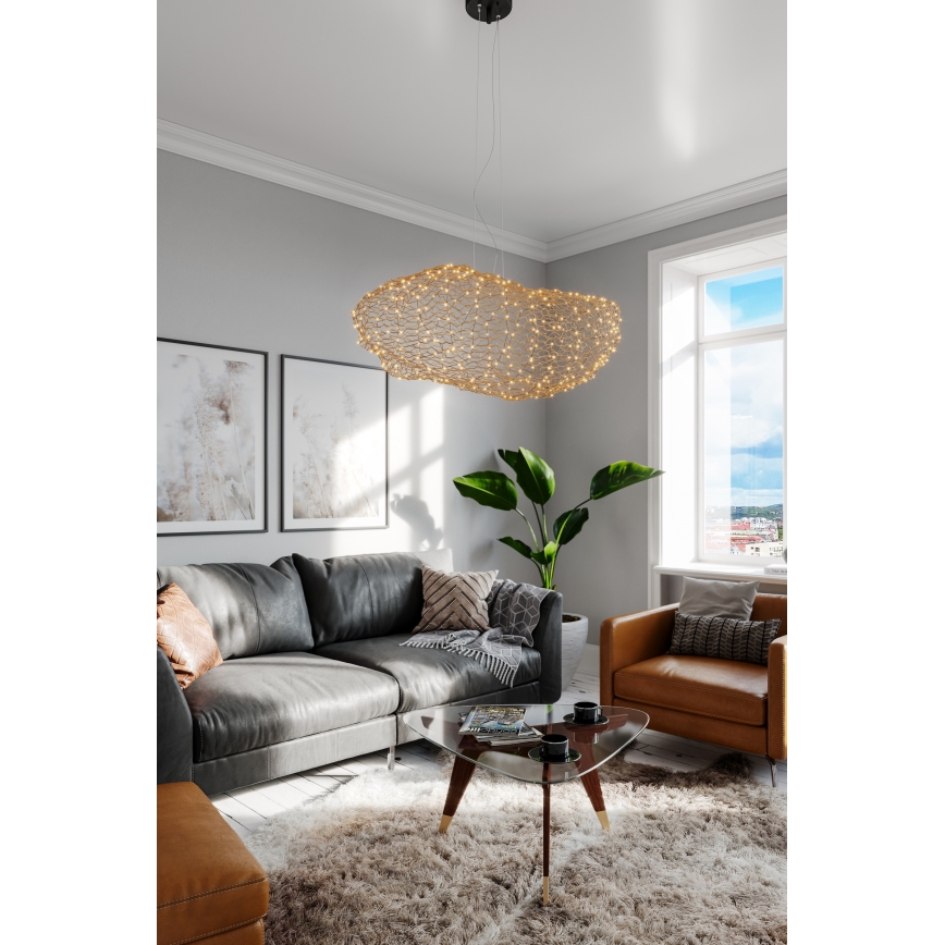 ByRydens - LED Lühter HAYDEN LED/20W/230V kuldne