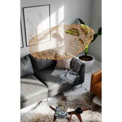 ByRydens - LED Lühter HAYDEN LED/20W/230V kuldne