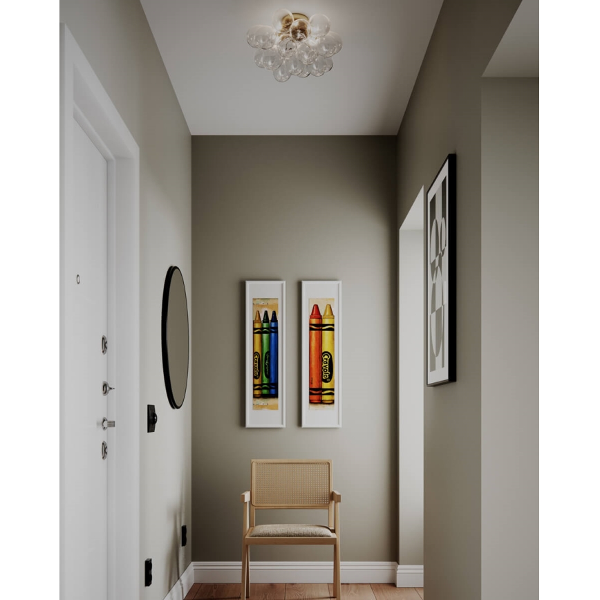 ByRydens - Laelamp GROSS 6xG9/5W/230V, läbipaistev, Ø 50 cm