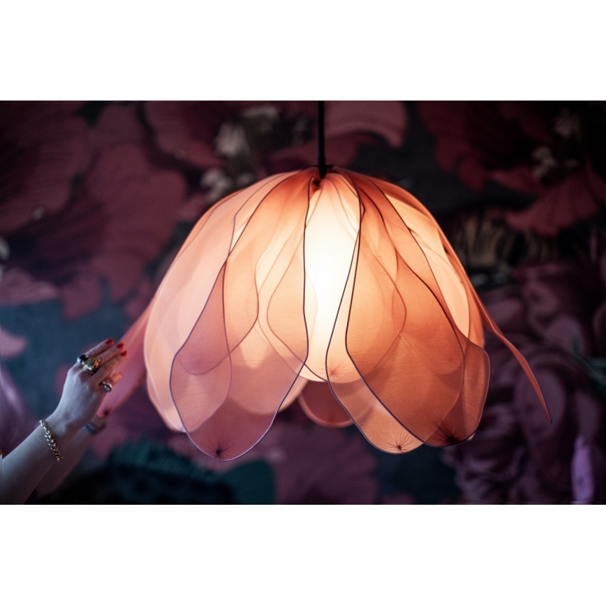 ByRydens - Lühter LOU LOU 1xE27/5W/230V roosa d. 80 cm