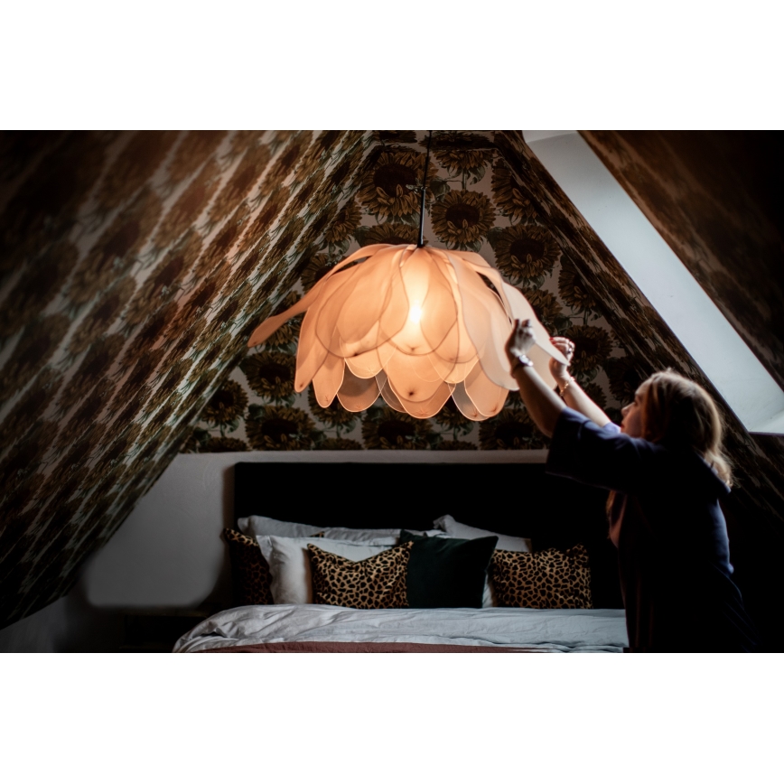 ByRydens - Lühter LOU LOU 1xE27/5W/230V beež d. 80 cm
