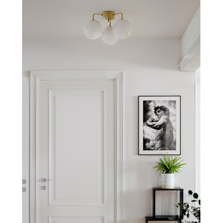 ByRydens - lakke kinnitatav lühter BELLAGIO 3xE27/8W/230V