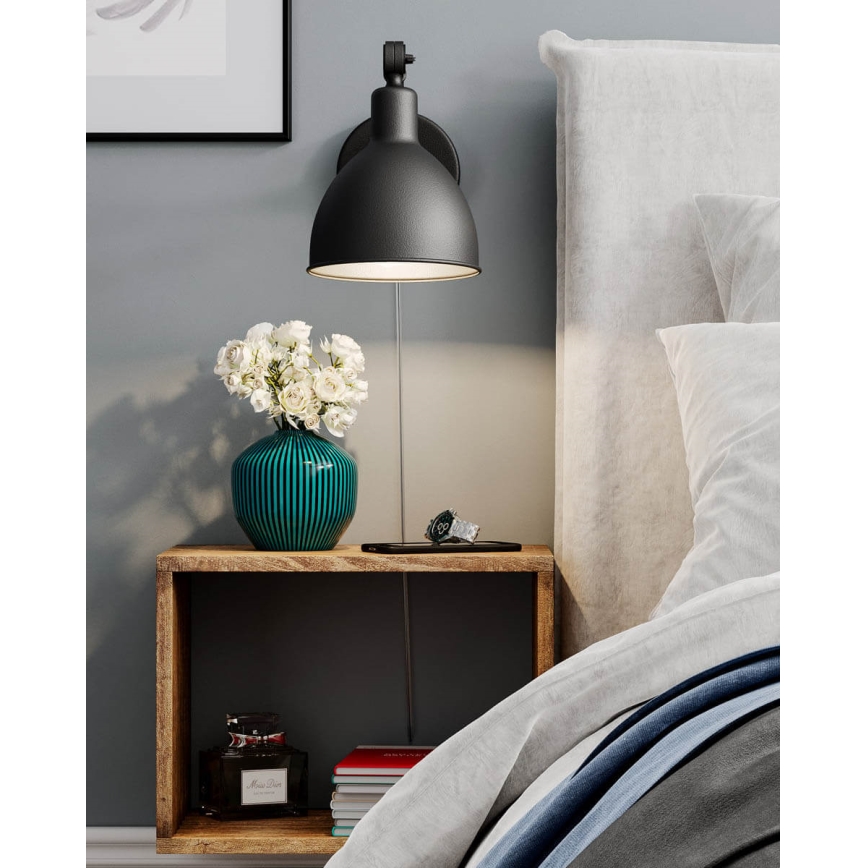ByRydens - Seinavalgusti BASAAR MINI 1xE27/5W/230V must
