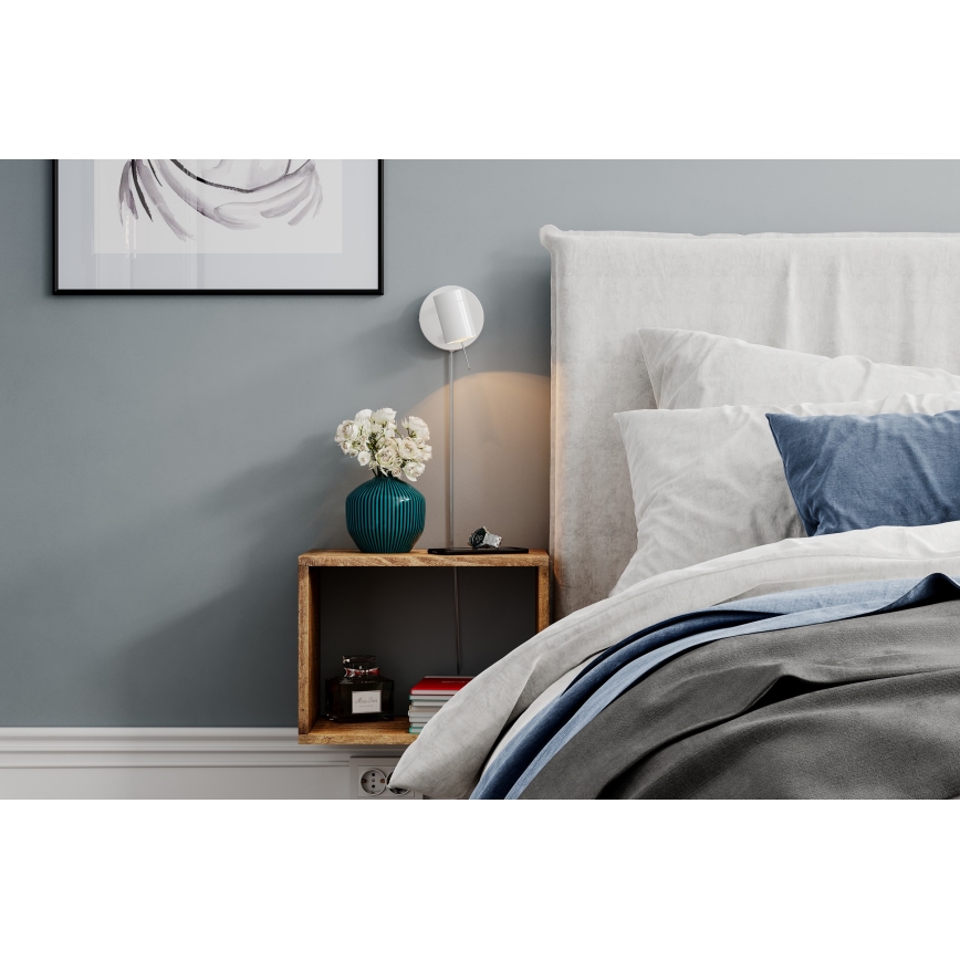 ByRydens - Hämardatav kohtvalgusti seinale CORRECT 1xGU10/7W/230V valge