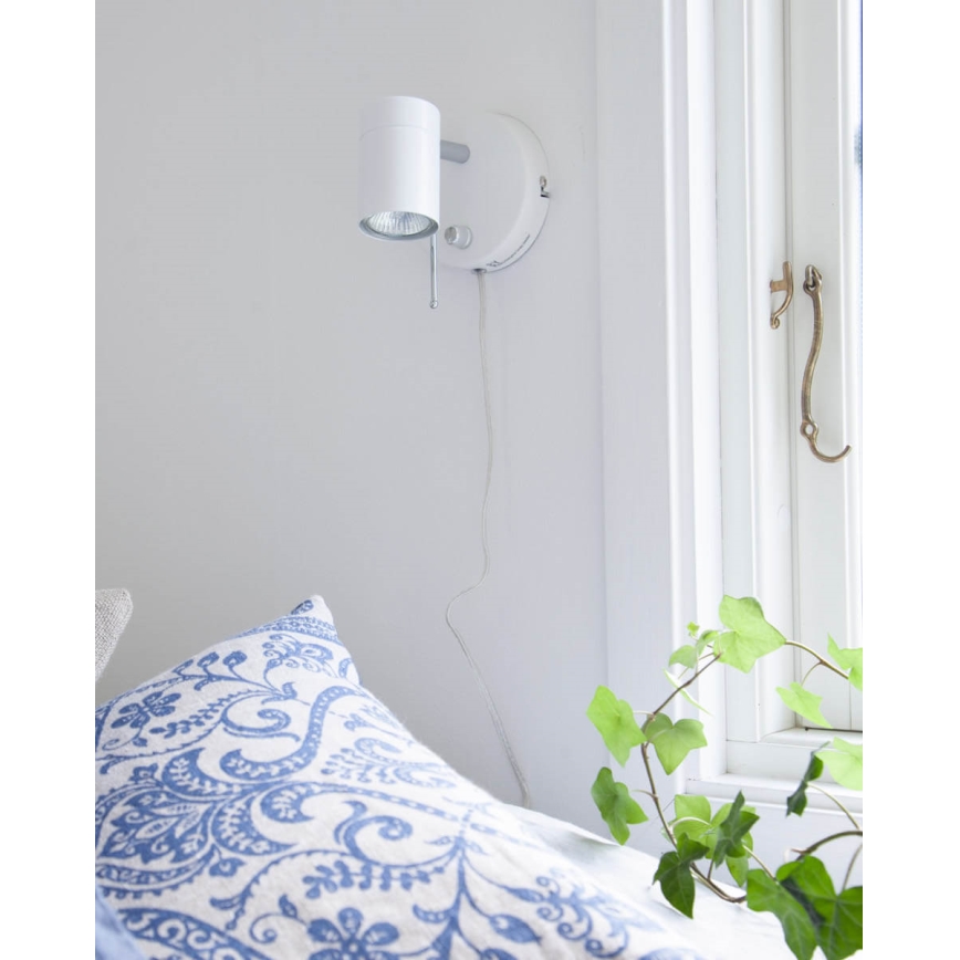 ByRydens - Hämardatav kohtvalgusti seinale CORRECT 1xGU10/7W/230V valge