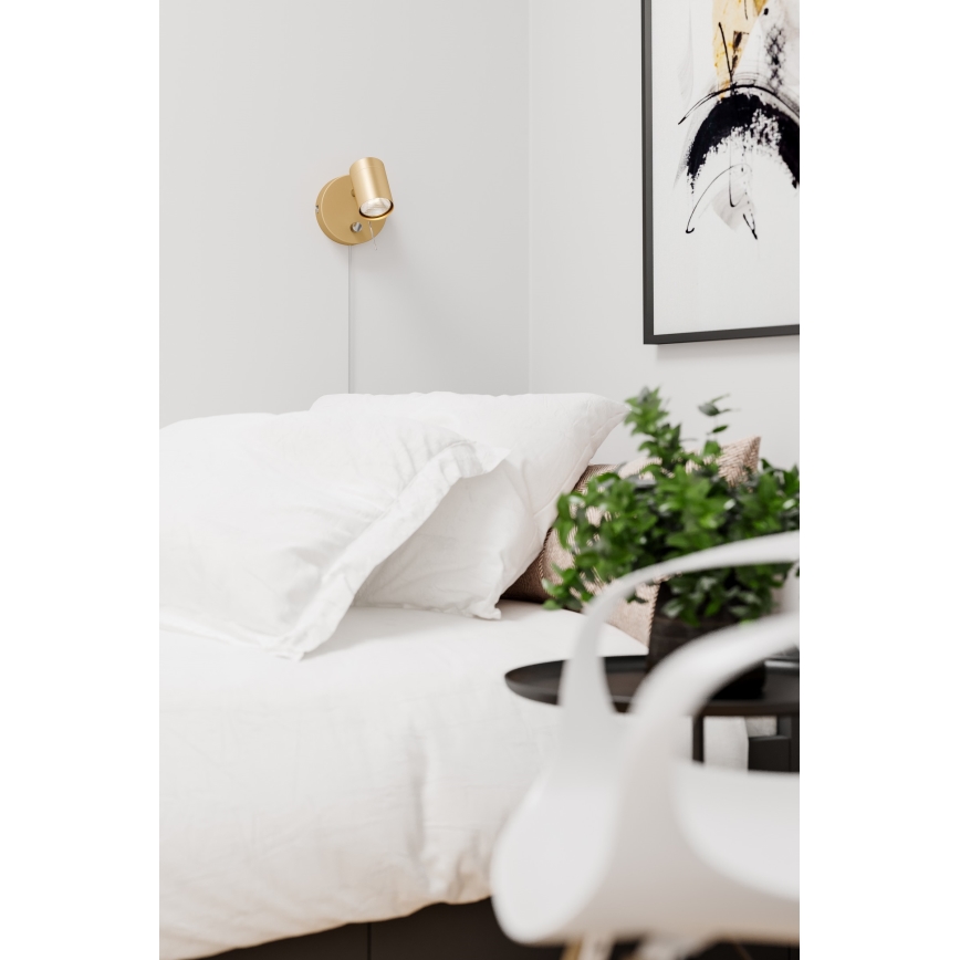 ByRydens - Hämardatav kohtvalgusti seinale CORRECT 1xGU10/7W/230V kuldne