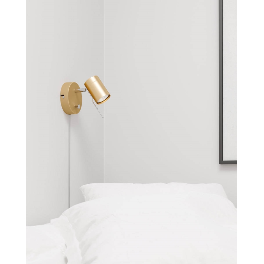 ByRydens - Hämardatav kohtvalgusti seinale CORRECT 1xGU10/7W/230V kuldne