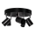 ByRydens - Kohavalgusti CORRECT 5xGU10/7W/230V must, läbimõõt 30 cm
