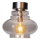 ByRydens - laelamp DOLORES 1xE27/5W/230V läbimõõt 30 cm hall/suitsune