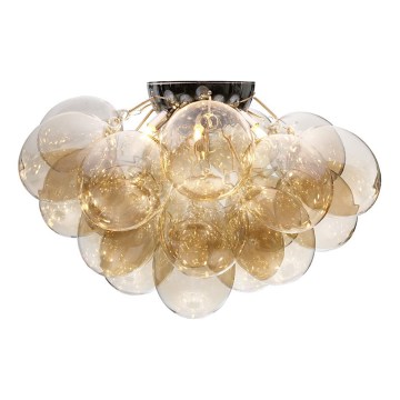 ByRydens - Laelamp GROSS 6xG9/8W/230V suitsune/pruun, läbimõõt 70 cm