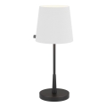 ByRydens - Laualamp LUMI 1xE27/8W/230V valge/must 48,5 cm