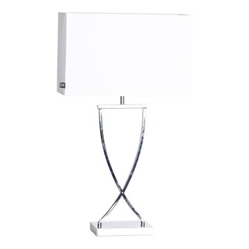 ByRydens - Laualamp OMEGA 1xE27/5W/230V valge/läikiv kroom