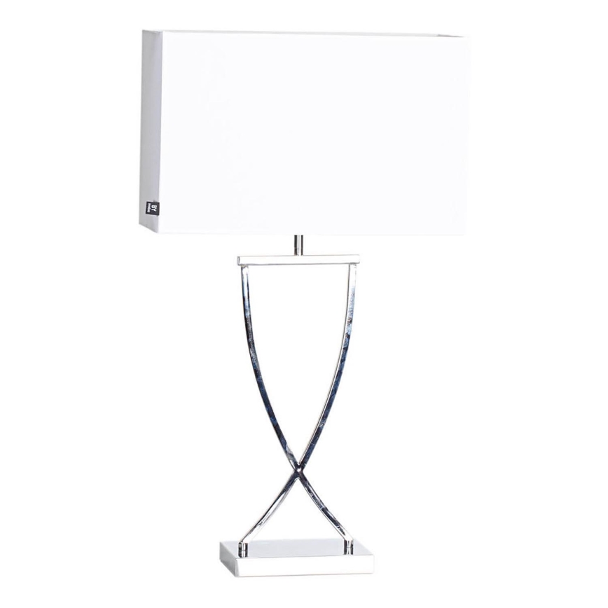 ByRydens - Laualamp OMEGA 1xE27/5W/230V valge/läikiv kroom