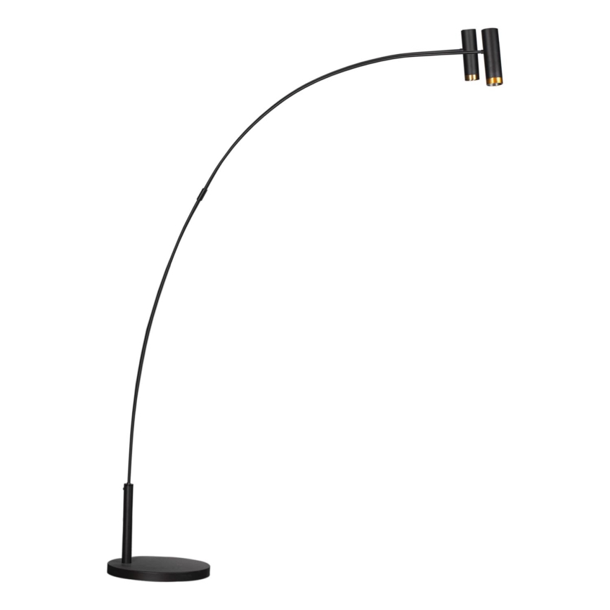 ByRydens - Põrandalamp PULS 2xGU10/5W/230V must