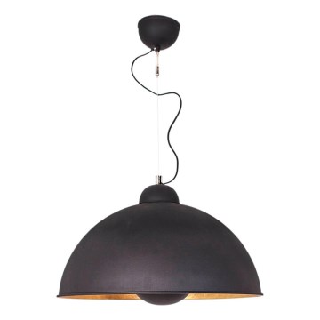 ByRydens - ripatslamp CAPTAIN kaabliga 1xE27/7W/230V must