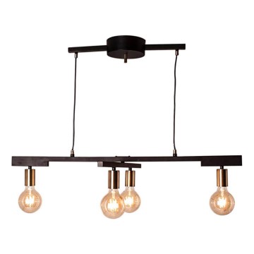 ByRydens - Ripplühter kaabliga ZEONA 4xE27/5W/230V
