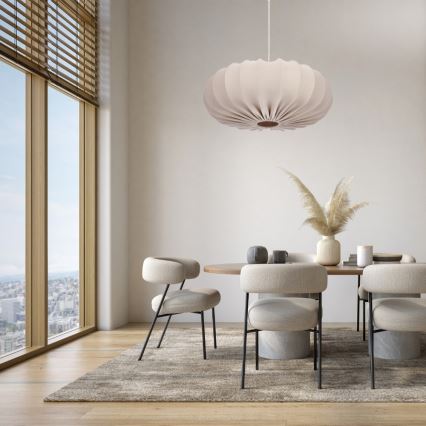 CAFEE ripplamp 1xE27/40W/230V diameeter 66 cm beež