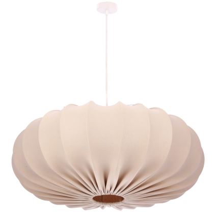CAFEE ripplamp 1xE27/40W/230V diameeter 66 cm beež