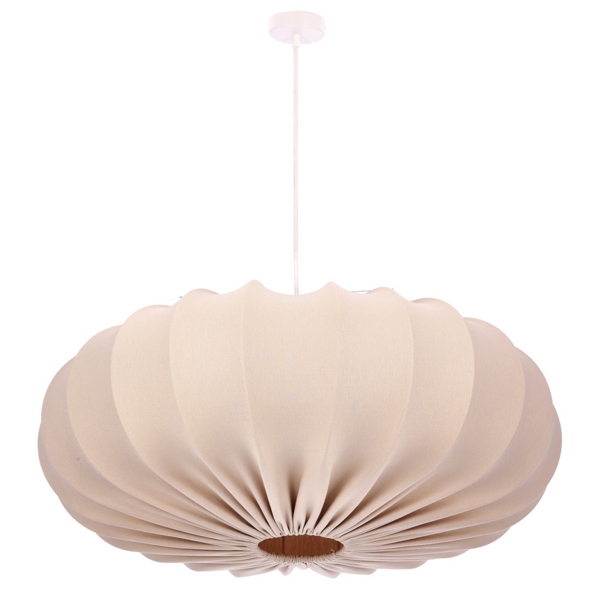 CAFEE ripplamp 1xE27/40W/230V diameeter 66 cm beež