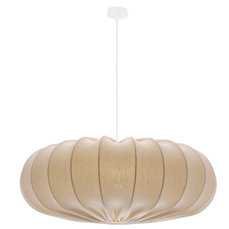CAFEE ripplamp 1xE27/40W/230V diameeter 66 cm beež