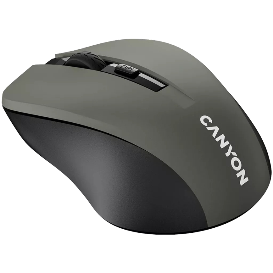 Canyon - Juhtmevaba hiir 800/1000/1200 DPI 2xAAA hall
