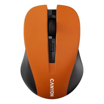 Canyon - Juhtmevaba hiir 800/1000/1200 DPI 2xAAA oranž