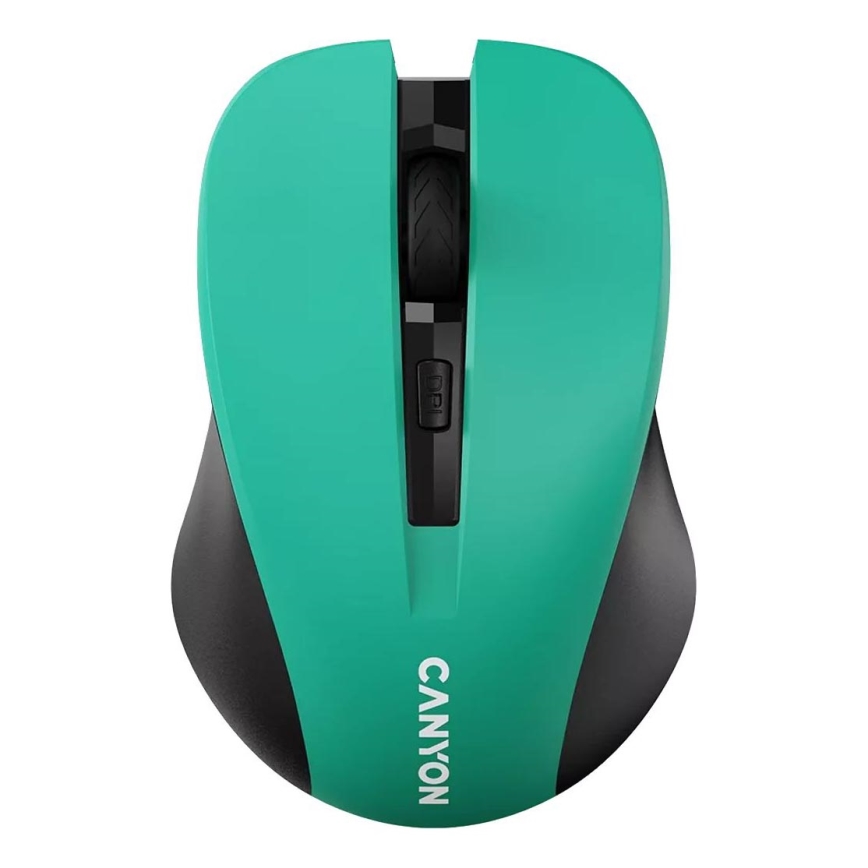 Canyon - Juhtmevaba hiir 800/1000/1200 DPI 2xAAA roheline