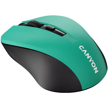 Canyon - Juhtmevaba hiir 800/1000/1200 DPI 2xAAA roheline