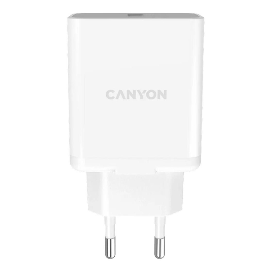 Canyon - Laadimisadapter 1xUSB/230V