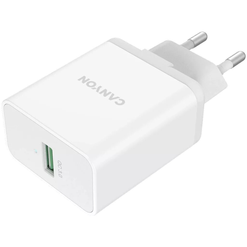 Canyon - Laadimisadapter 1xUSB/230V