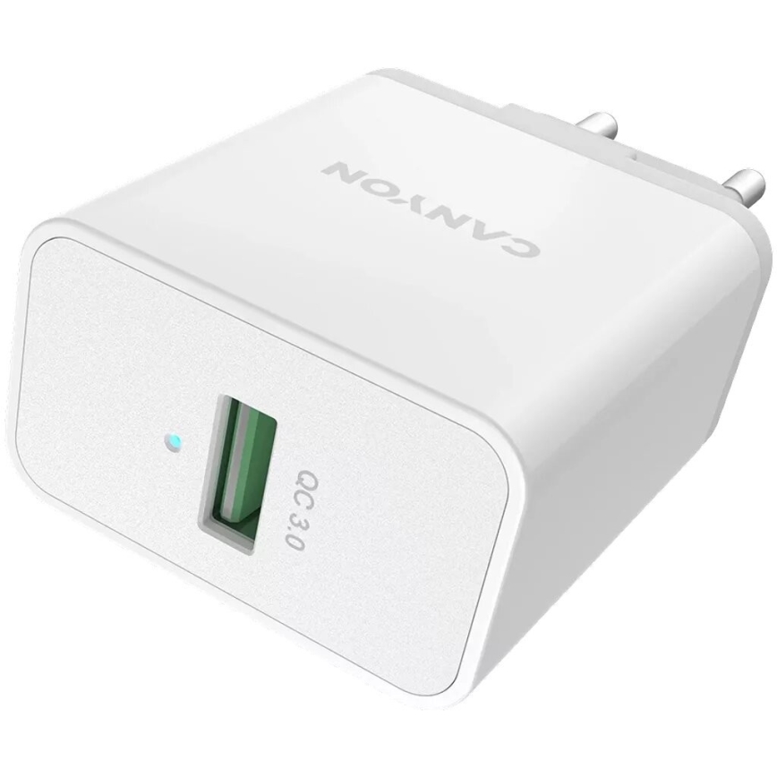 Canyon - Laadimisadapter 1xUSB/230V
