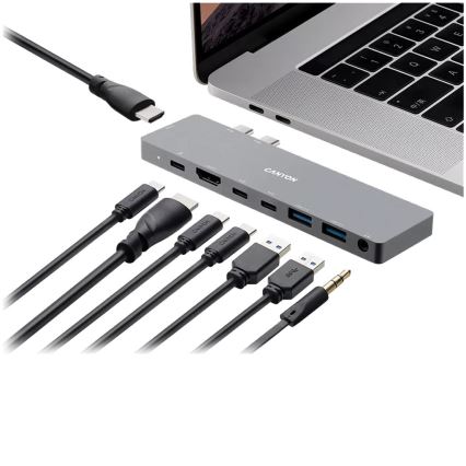 Canyon - Laadimisjaam Power Delivery MacBookile 8in1