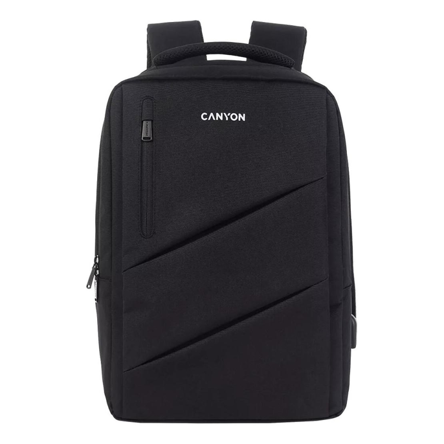 Canyon - Sülearvuti seljakott 15.6" must