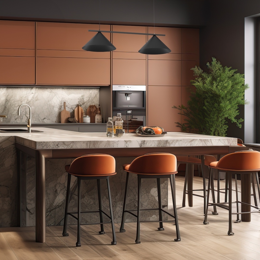 CAPITAL ripplamp kaabliga 2xGX53/15W/230V, must