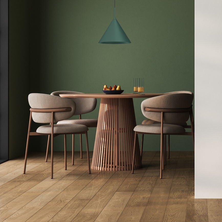 CAPITAL rippvalgusti kaabliga, 1xGX53/15W/230V, Ø 32 cm, roheline