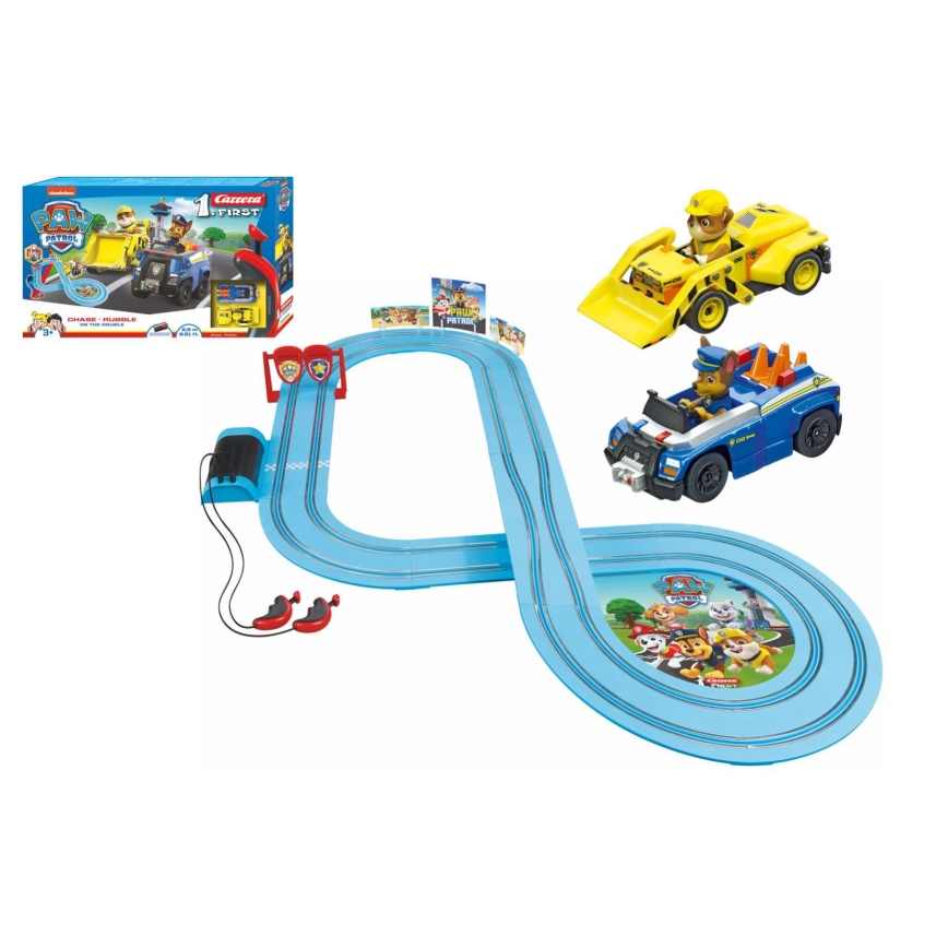 CARRERA FIRST autorada Paw Patrol 2xLR14 2,9 m