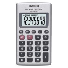Casio - Taskukalkulaator 1xLR54 hõbe
