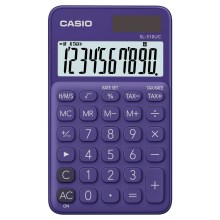 Casio - Taskukalkulaator 1xLR54 lilla