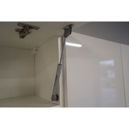 CELESTE 180 cm köögimööbel, läikiv valge