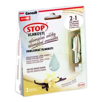 Ceresit - Niiskust imavad kotikesed 2x 50 g, vanilje lõhnaga