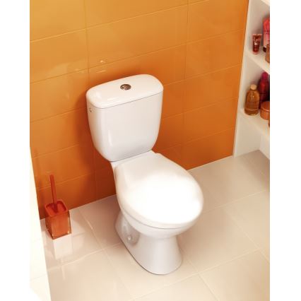 Cersanit K08-029 - Põrandale paigaldatav WC-pott PRESIDENT-istmega, keraamiline/valge