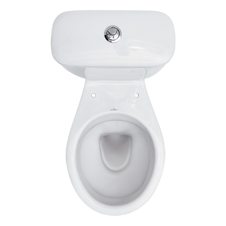 Cersanit K08-029 - Põrandale paigaldatav WC-pott PRESIDENT-istmega, keraamiline/valge