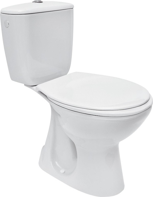 Cersanit K08-029 - Seisev WC koos PRESIDENT-ist tualetipoti kaanega keraamika/valge