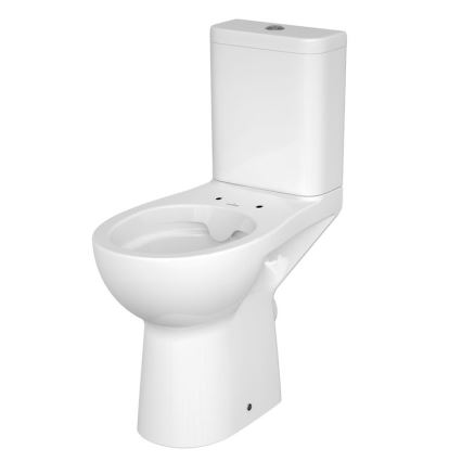 Cersanit K11-0221 - Ligipääsetav põrandapealne WC ETIUDA, keraamika/valge