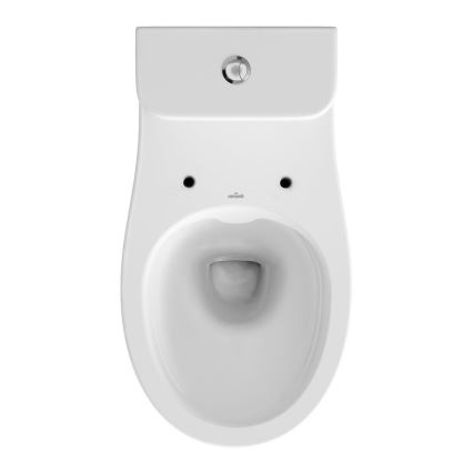 Cersanit K11-0221 - Ligipääsetav põrandapealne WC ETIUDA, keraamika/valge