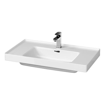 Cersanit K114-017 - Sise paigaldatav valamu CREA 44,5x80,5 cm keraamika/helevalge läikiv