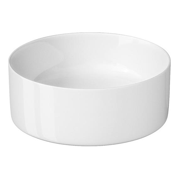 Cersanit K114-020 - CREA lauaplaadi valamukaus pr. 38 cm keraamika/hele läikiv valge
