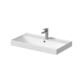 Cersanit K120-010 - Sisse paigaldatav valamu LARGA 46x80,5 cm keraamika/läikiv valge
