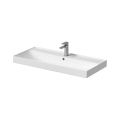 Cersanit K120-011 - Süvistatav valamu LARGA 46x100 cm keraamiline/läikiv valge